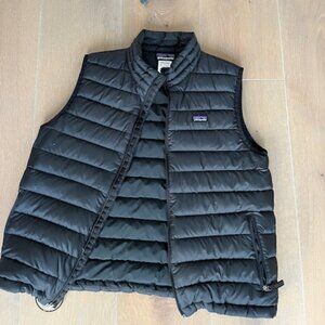 The North Face Down Vest (Black Color)